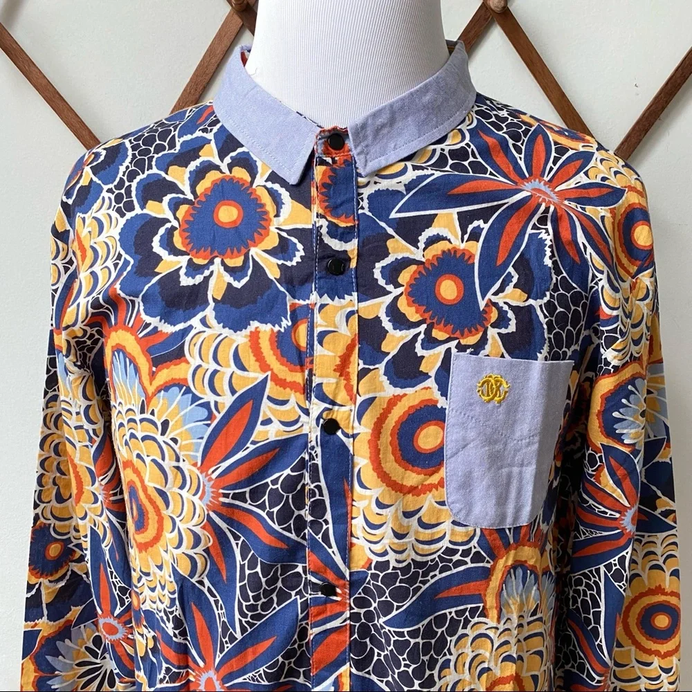 Roberto Cavalli Psychedelic Snap Button Shirt - Picture 2 of 16